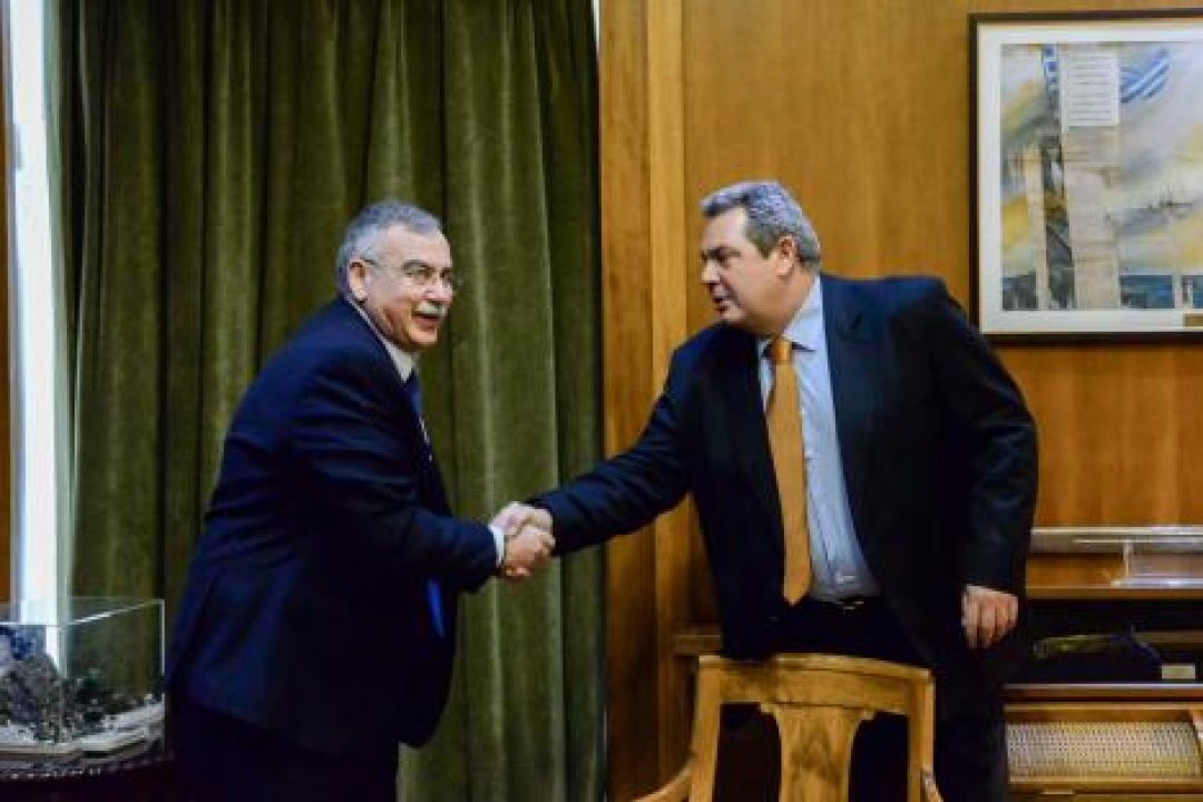 ΔΕΛΤΙΟ ΤΥΠΟΥ: Με τον Υπουργό Εθνικής Άμυνας συναντήθηκε ο Δήμαρχος Καρπάθου