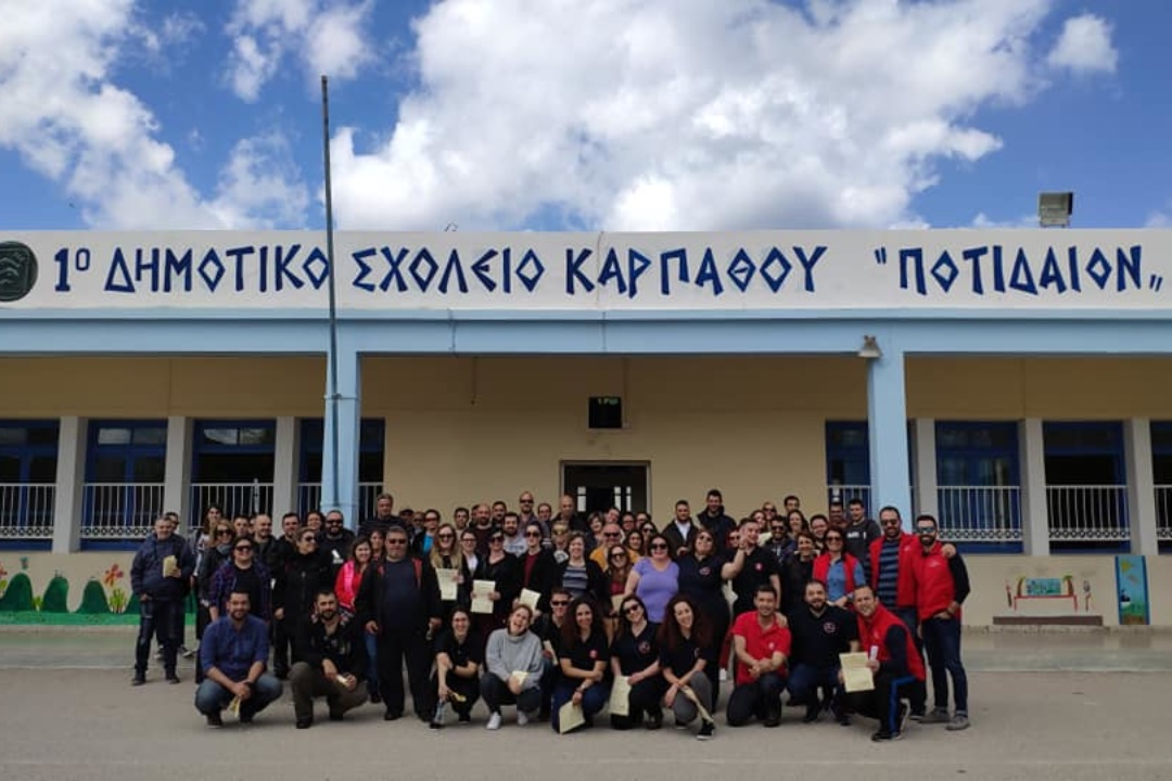 ΔΕΛΤΙΟ ΤΥΠΟΥ: 120 άτομα εκπαιδεύτηκαν στην παροχή Πρώτων Βοηθειών