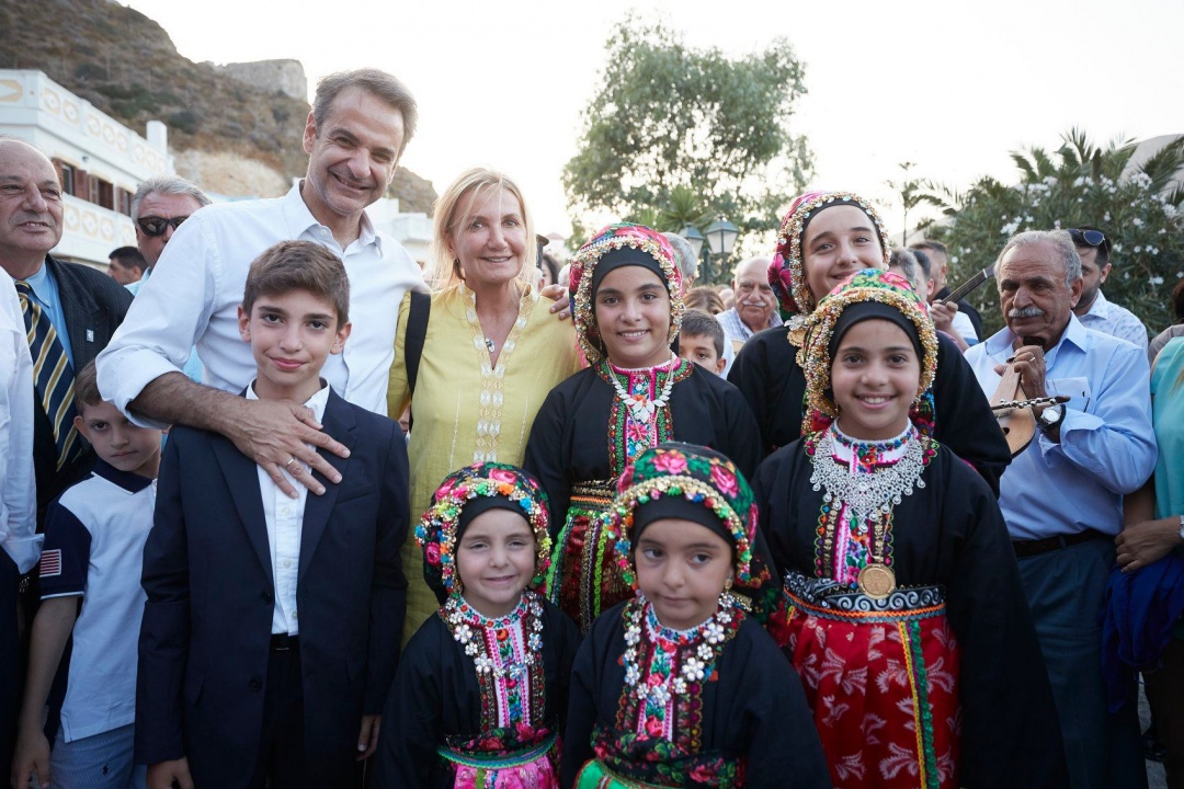 Στιγμιότυπα απ’ την επίσκεψη του Πρωθυπουργού στην Όλυμπο Καρπάθου