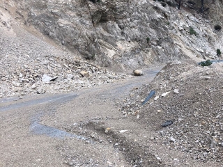 Κατολισθήσεις στο επαρχιακό δίκτυο Απέρι-Σπόα-Όλυμπος #6