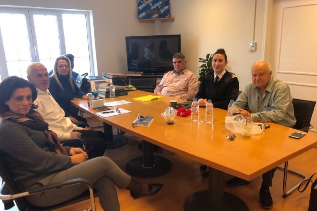 Συνάντηση Δημάρχου Καρπάθου με την “Ελληνικά Υδατοδρόμια”