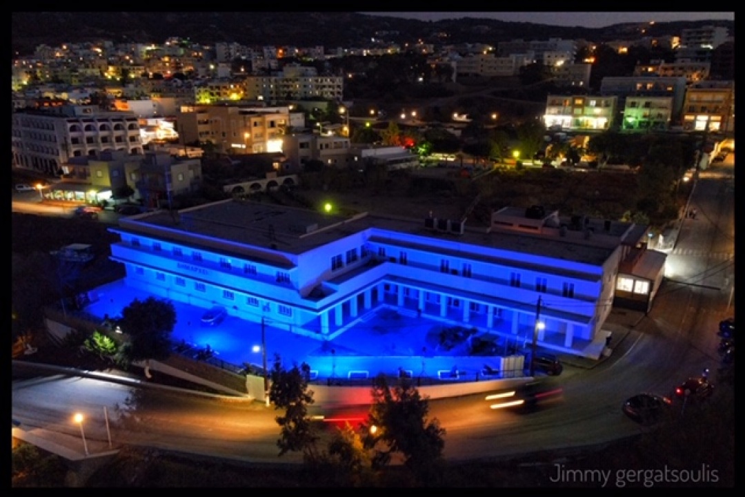 Συμμετοχή του Δήμου Καρπάθου στην πανευρωπαϊκή πρωτοβουλία «ΦΩΤΙΖΟΥΜΕ ΤΗΝ ΕΥΡΩΠΗ ΜΕ ΤΟ ΜΠΛΕ ΤΩΝ ΗΝΩΜΕΝΩΝ ΕΘΝΩΝ»