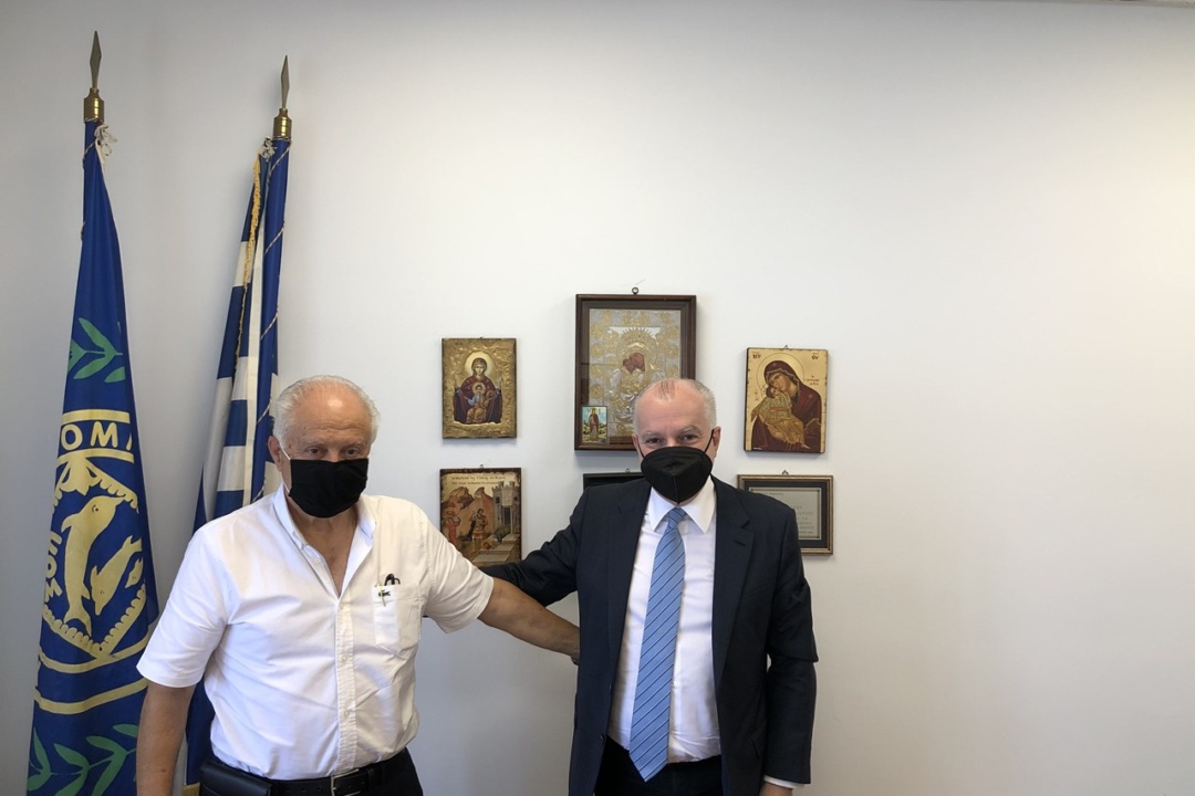 ΔΕΛΤΙΟ ΤΥΠΟΥ: ΣΥΝΑΝΤΗΣΗ ΔΗΜΑΡΧΟΥ ΡΟΔΟΥ ΜΕ ΤΟΝ ΔΗΜΑΡΧΟ ΚΑΡΠΑΘΟΥ