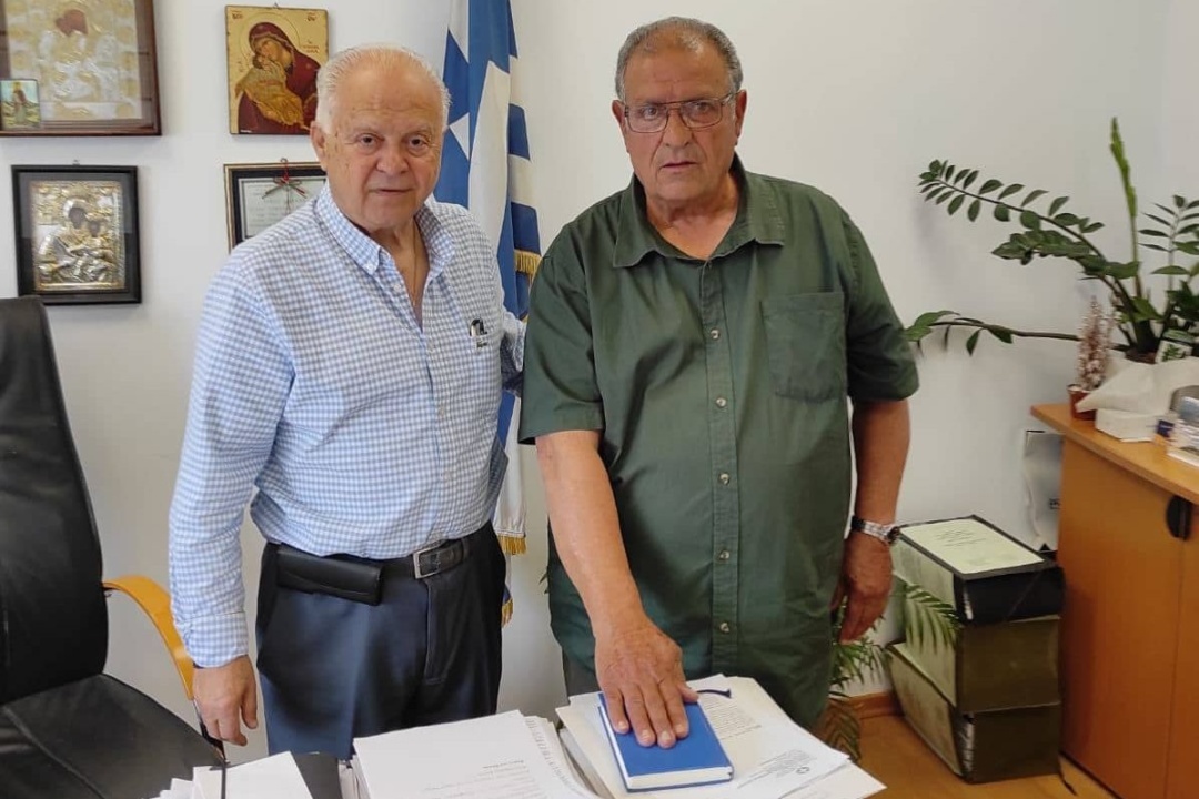 Ορκωμοσία νέου Δημοτικού Σύμβούλου κ. Μιχαήλ Διακολιού