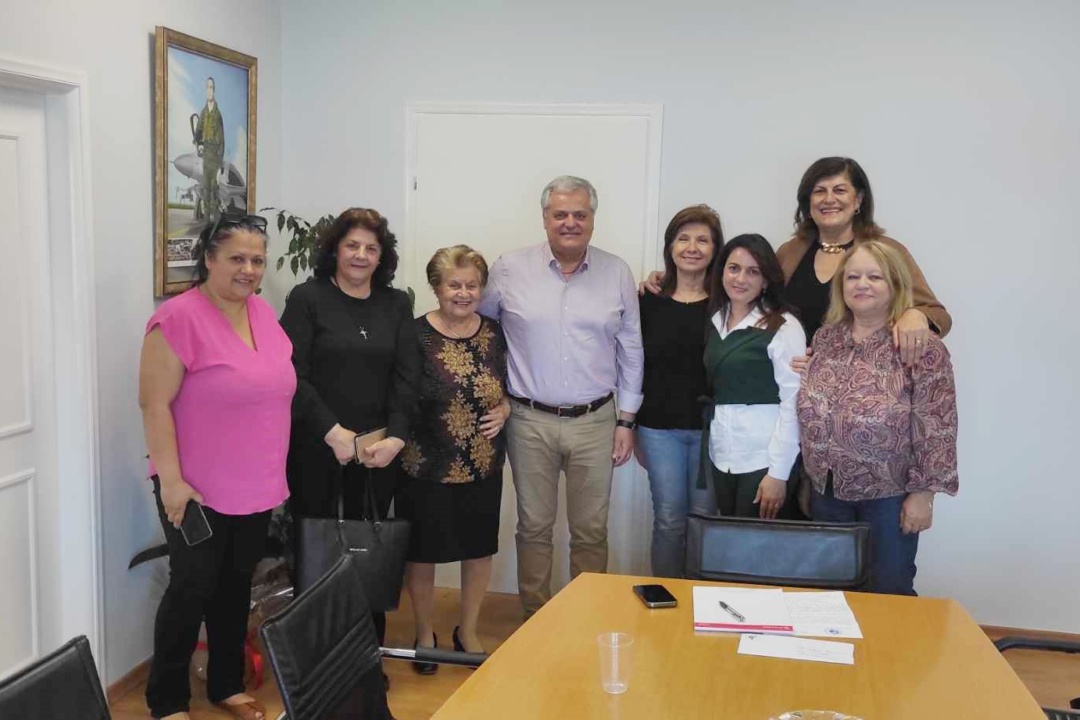 Το Λύκειο Ελληνίδων πραγματοποίησε εθιμοτυπική επίσκεψη στον Δήμαρχο Καρπάθου