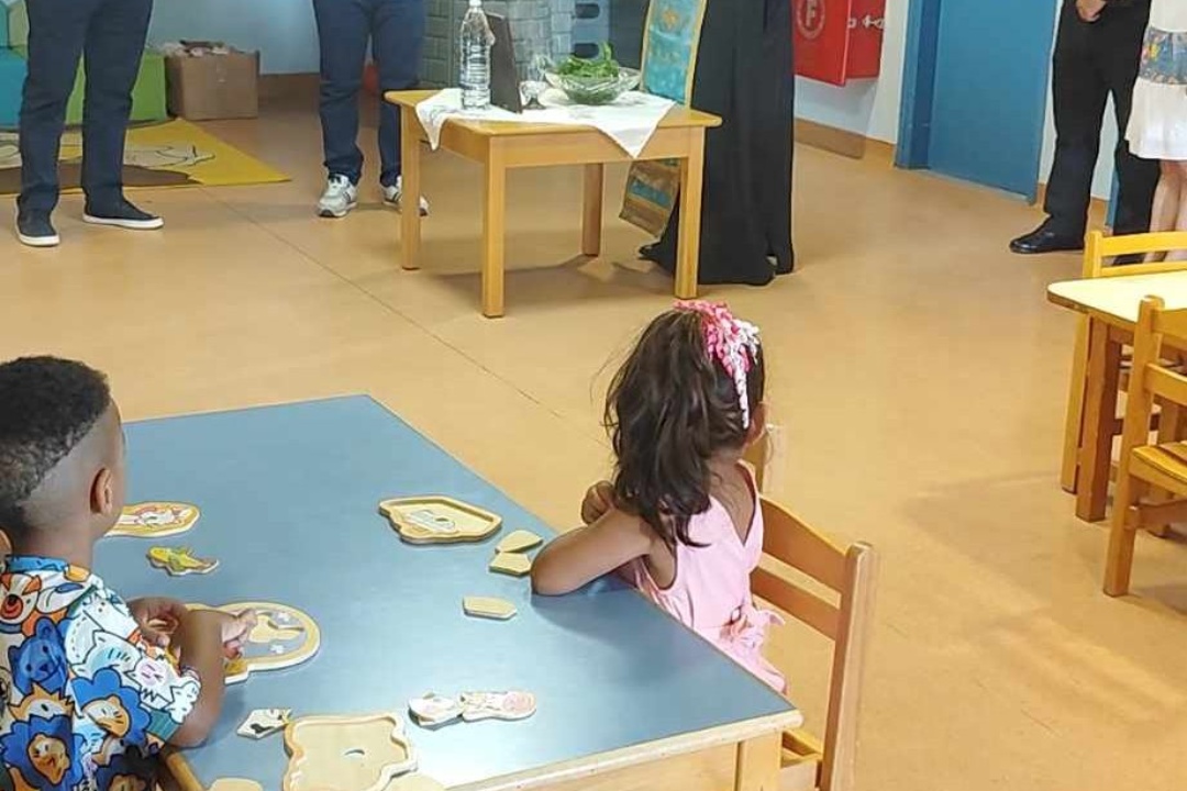 Πραγματοποιήθηκε ο Αγιασμός στον Δημοτικό Παιδικό Σταθμό “Τα Δελφινάκια”