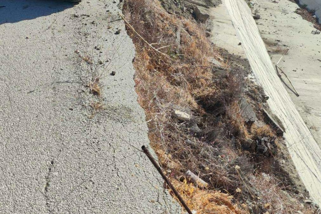 Ξεκίνησε η κατασκευή τοιχίου αντιστήριξης στις “Ζετές”